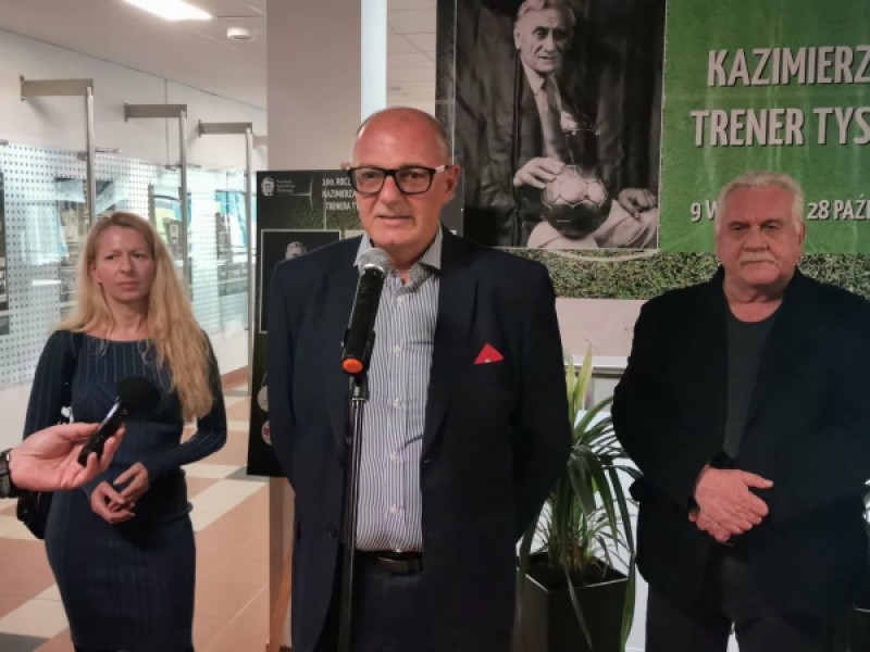 Wystawa fotograficzna "Kazimierz Górski - Trener Tysiąclecia"